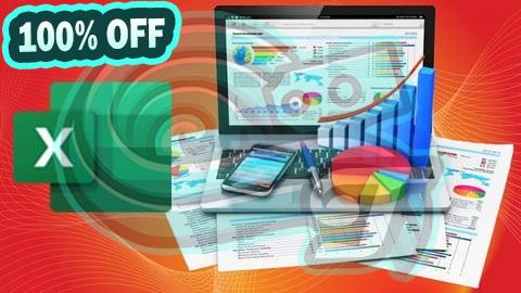 100% Free Coupon Microsoft Excel - The Complete Excel Data Analysis Course