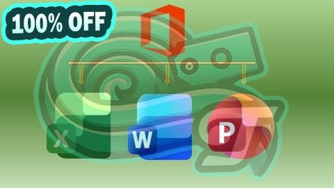 100% Free Coupon Microsoft Office All-in-One: Excel, Word and PowerPoint