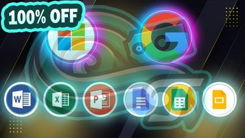 100% Free Coupon Microsoft Office and Google Workspace Masterclass