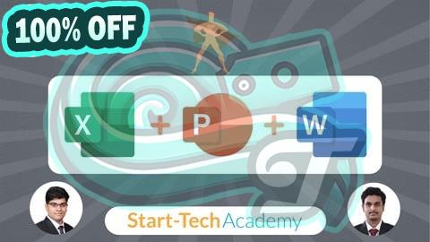 100% Free Coupon Microsoft Office: Excel, PowerPoint & Word [3-in-1]