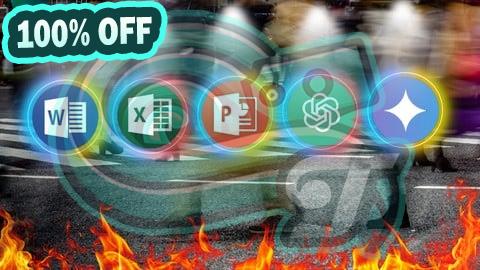 100% Free Coupon MS Office with AI - Word Excel PowerPoint ChatGpt Gemini