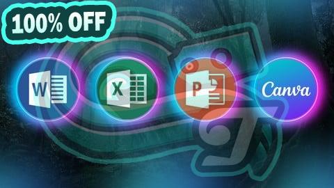 100% Free Coupon MS Office With Canva Word Excel PowerPoint Canva All  in One