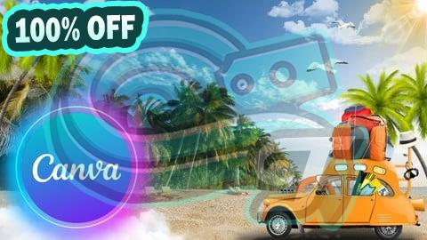 100% Free Coupon Multipurpose Canva Design Bootcamp From Beginner to Pro