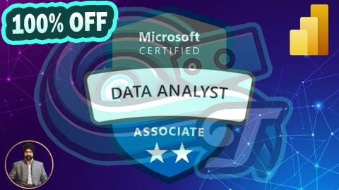 100% Free Coupon [NEW] PL-300: Microsoft Power BI Data Analyst Associate 2025