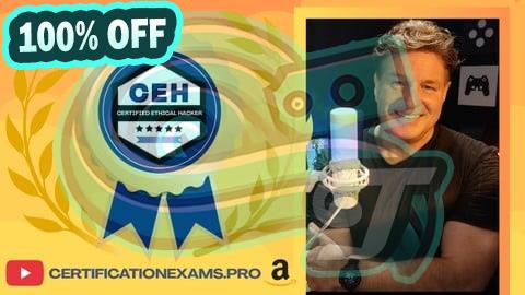 100% Free Coupon Official v.13 ECCouncil Ethical Hacker Practice Exams (CEH)