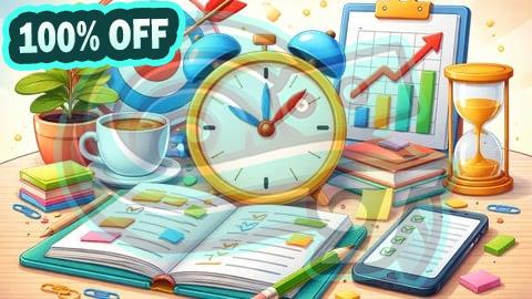 100% Free Coupon Personal Productivity Foundations for Time Management Succes