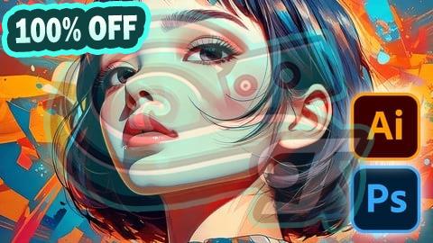 100% Free Coupon Photoshop and Illustrator 2 in 1 Master Course for Beginners