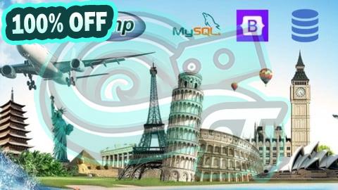 100% Free Coupon PHP with MySQL: Build Complete Tours and Travel Website