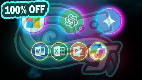 100% Free Coupon Professional MS Office With AI - ChatGpt, Gemini Copilot