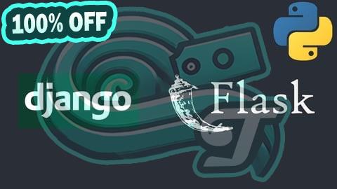 100% Free Coupon Python,Flask Framework And Django Course For Beginners