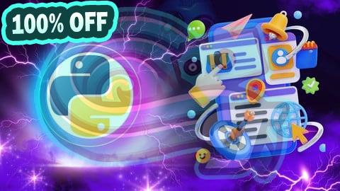 100% Free Coupon Python Game Development and App Programming Masterclass
