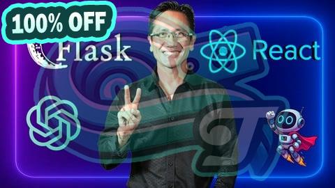 100% Free Coupon React, Flask, Python, MySql y ChatGPT IA - App Full Stack!