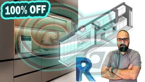 100% Free Coupon Revit Parametric Family- Kitchen Cabinet Design- From Zero