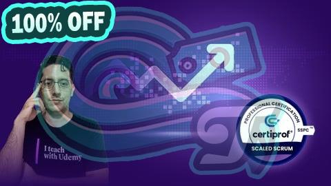 100% Free Coupon Scrum Escalado a múltiples equipos: Certificación CertiProf