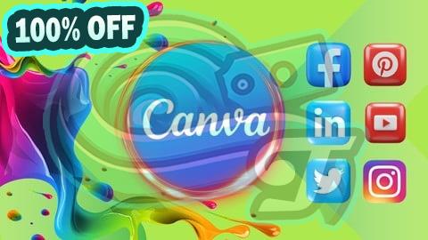 100% Free Coupon Social Media Graphics Design and Video Editing with Canva