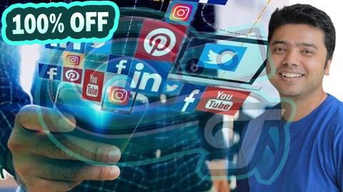 100% Free Coupon Social Media Marketing MASTERY 2025 + 9 Social Ad Platforms!