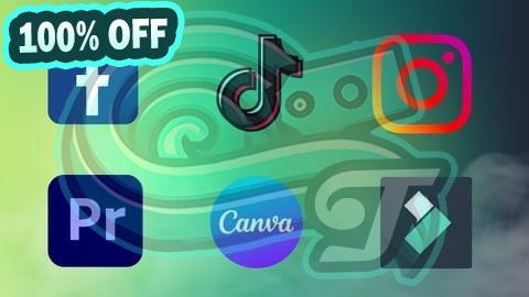 100% Free Coupon Social Media Video Editing With Premiere Pro Canva Filmora