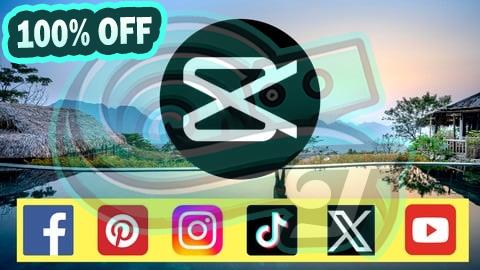100% Free Coupon The Complete CapCut Course with Social Media Video Editing