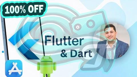 100% Free Coupon The Complete Flutter & Dart : Basics to Advanced [Arabic]