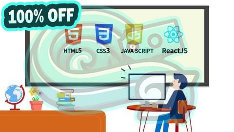 100% Free Coupon The Front-End Web Developer Bootcamp: HTML, CSS, JS & React