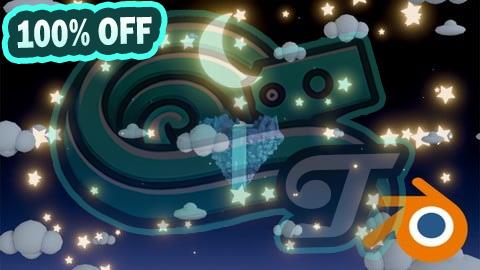 100% Free Coupon The Moon’s Resting Place: A Low Poly Blender Scene