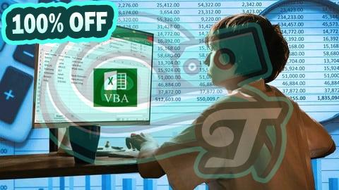 100% Free Coupon The Ultimate Excel VBA Course: Learn & Master VBA Fast