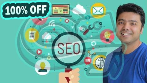 100% Free Coupon The Ultimate SEO Course 2025: Beginner to Advanced SEO