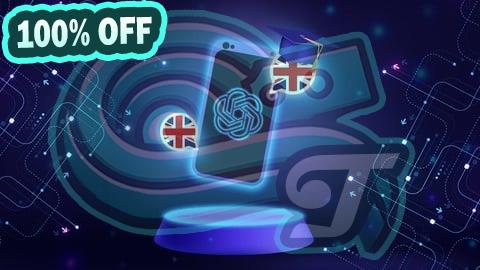 100% Free Coupon Técnicas de Práctica de Inglés con ChatGPT Escrito y Oral.