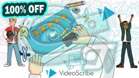 100% Free Coupon Videoscribe Whiteboard Animations : MasterClass With Project