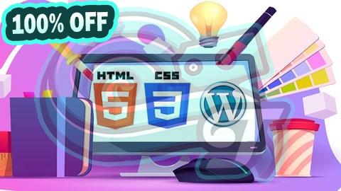 100% Free Coupon Web Design Course with HTML CSS and Wordpress