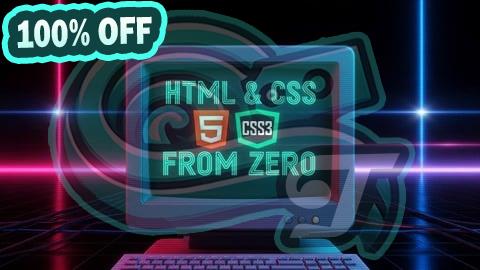 100% Free Coupon Web Development Wizardry: HTML & CSS Course for Beginners.