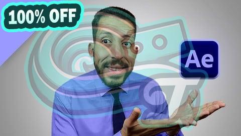 100% Free Coupon دورة الأفتر إفكت الأساسية Adobe After Effects Course Part 4
